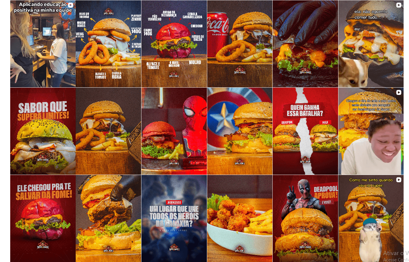 Superburger — peça visual 1