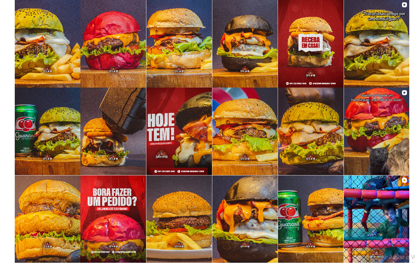Superburger — peça visual 3