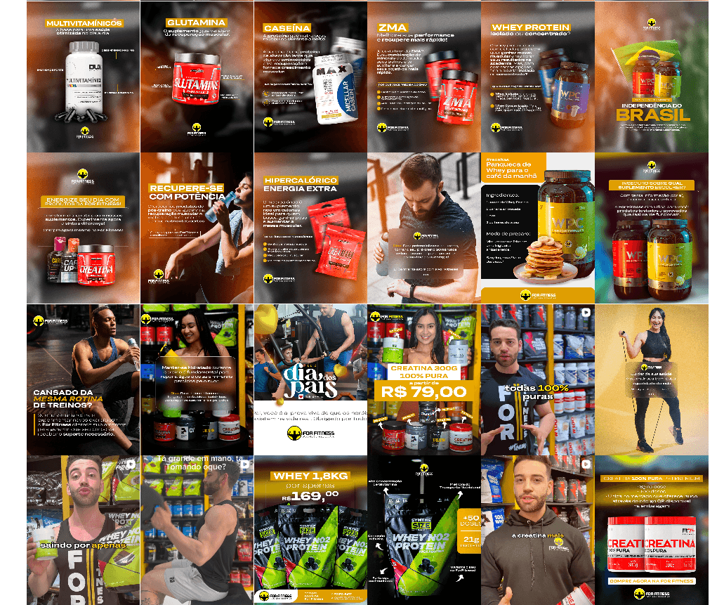 Forfitness — peça visual 1