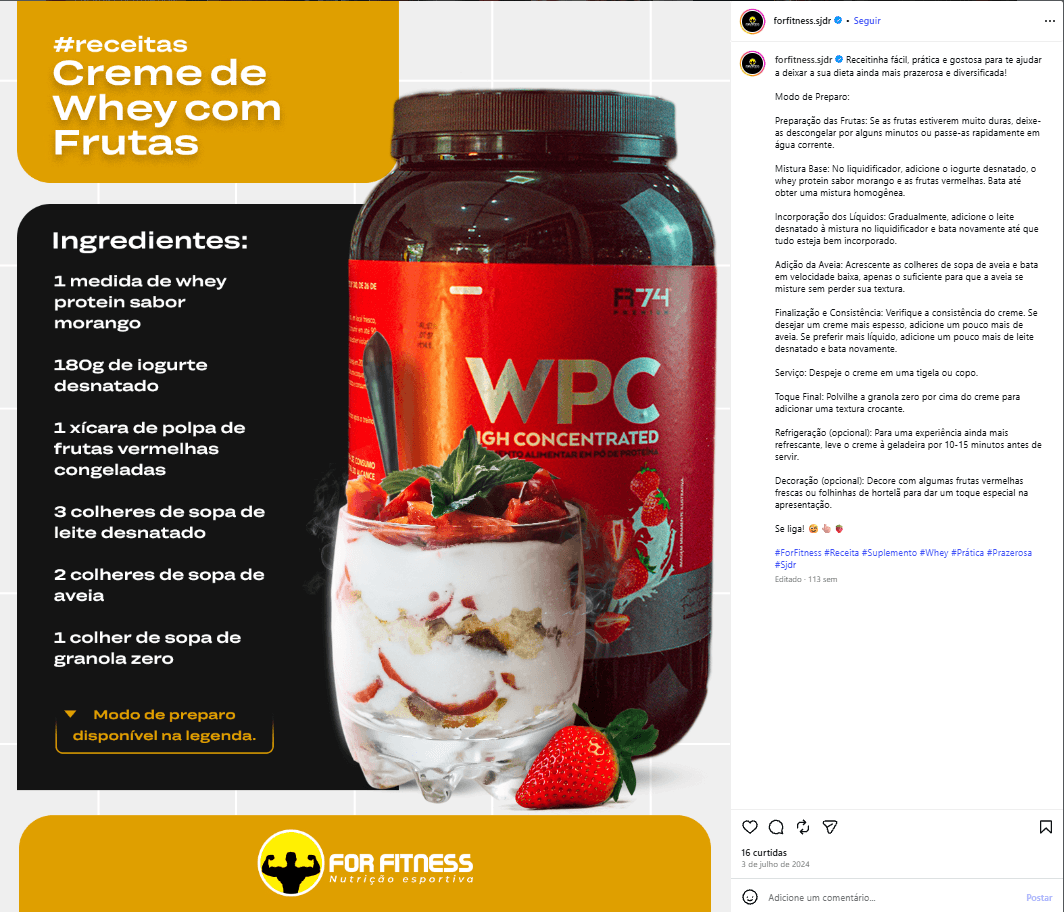 Forfitness — peça visual 2
