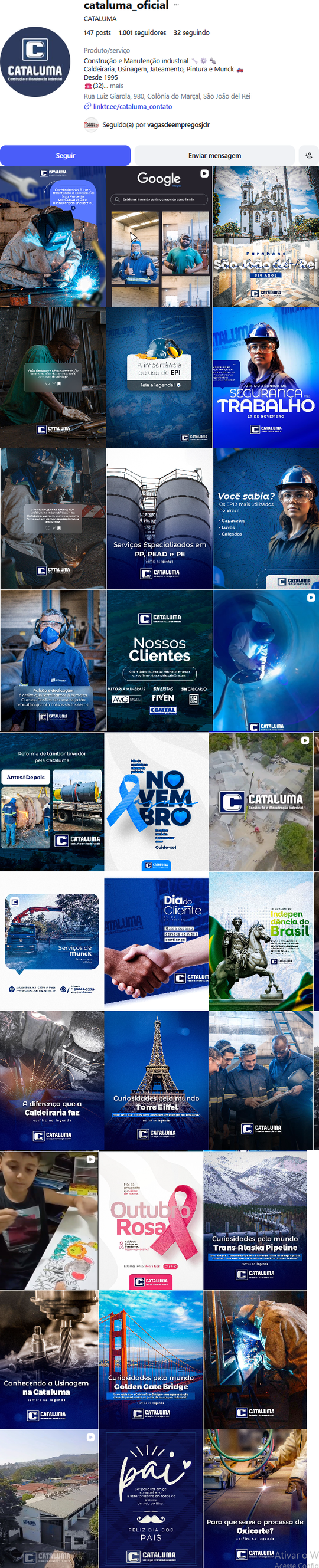 Feed dinâmico de Cataluma