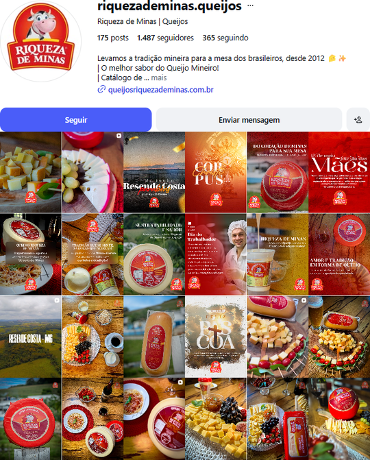 Feed dinâmico de Riqueza de Minas