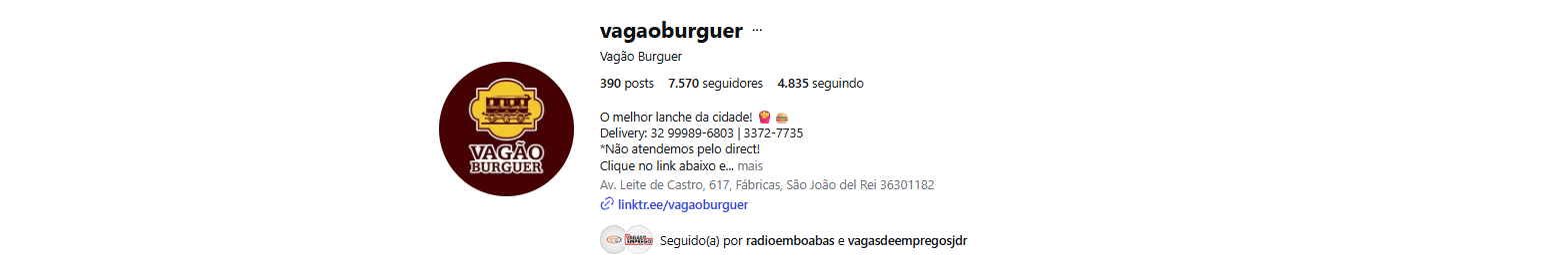 Vagão Burger